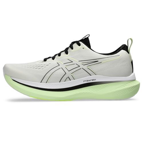 Asics Men&amp;#x27;s Glideride Max Running Shoe, 13, Birch/black