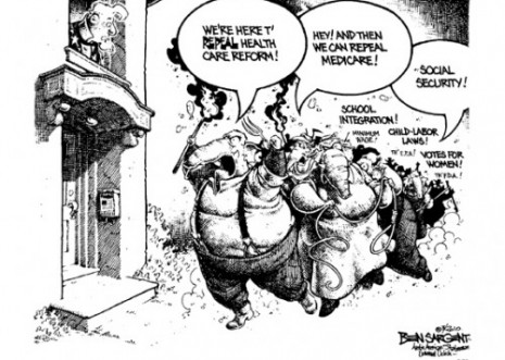 The GOP's repealing rage