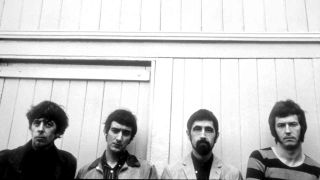 John Mayall’s Bluesbreakers posing for a photo in 1966