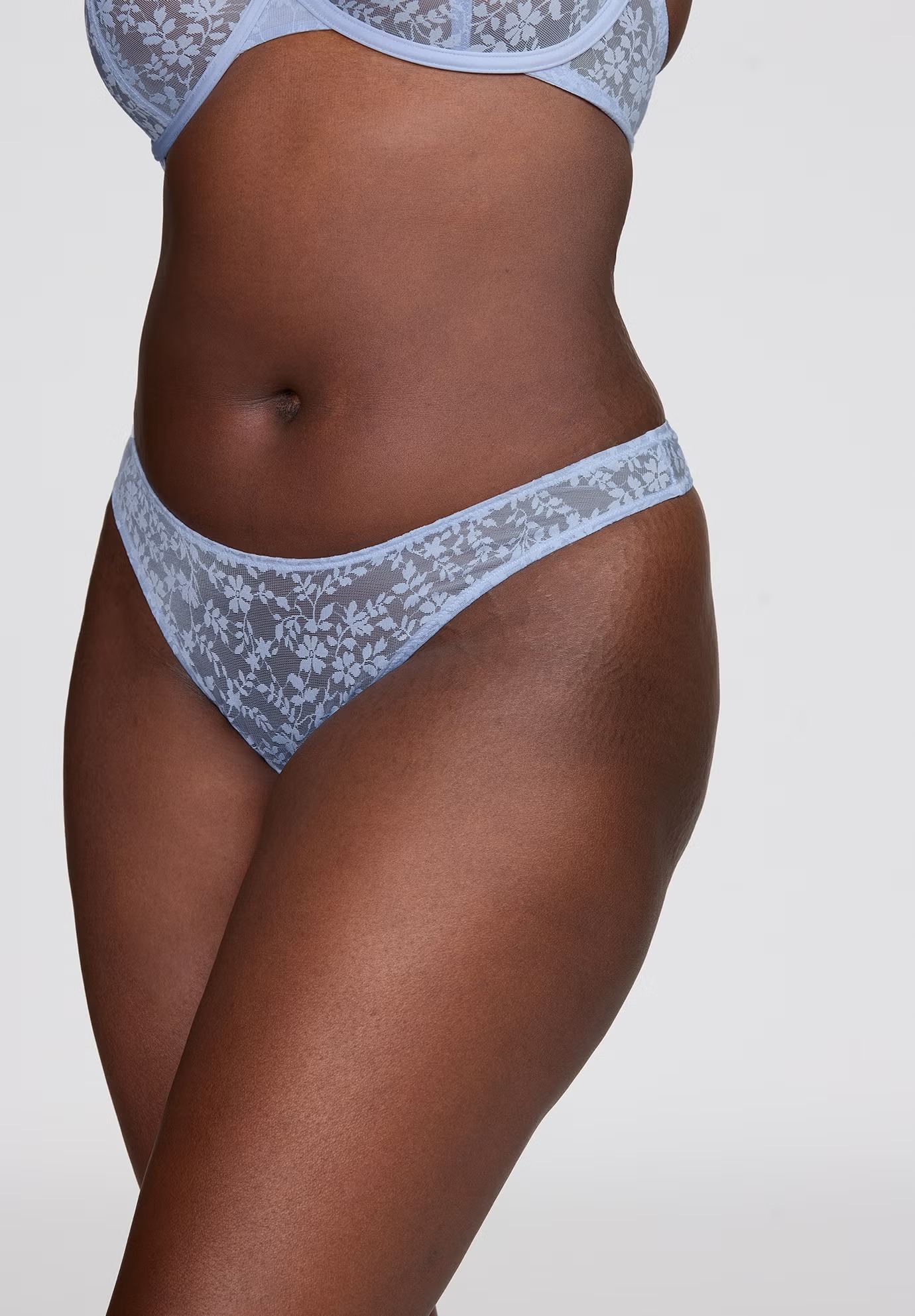 Cuup, The Thong in Botanical Lace