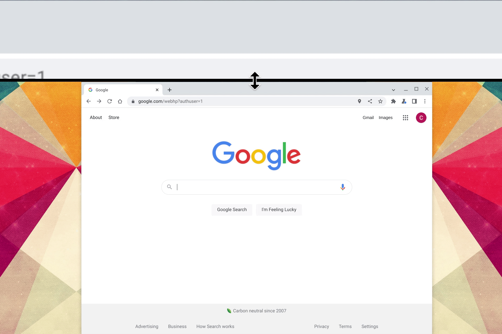 Chrome OS 102 magnification example