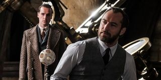 Jude Law as Dumbledore in Fantastic Beasts 2