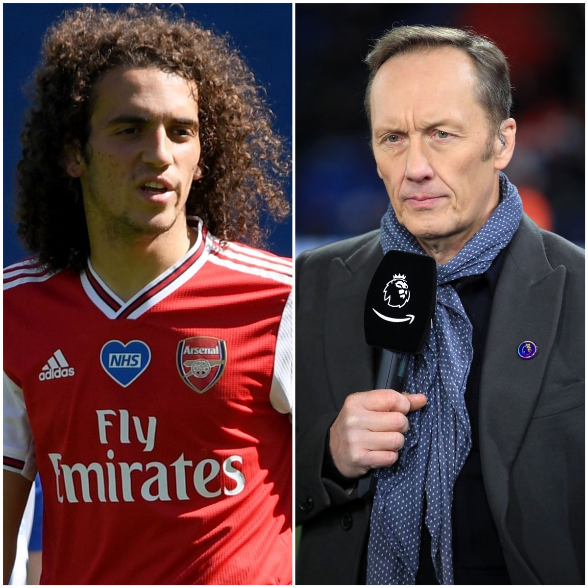 Matteo Guendouzi and Lee Dixon