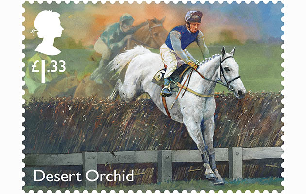 Desert Orchid stamp