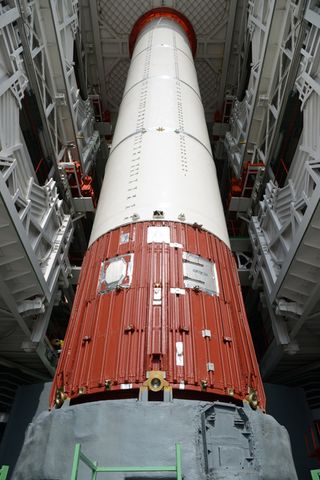 Polar Satellite Launch Vehicle Fully integrated
