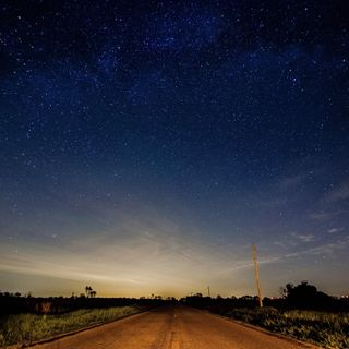 Night Sky Over Western Illinois