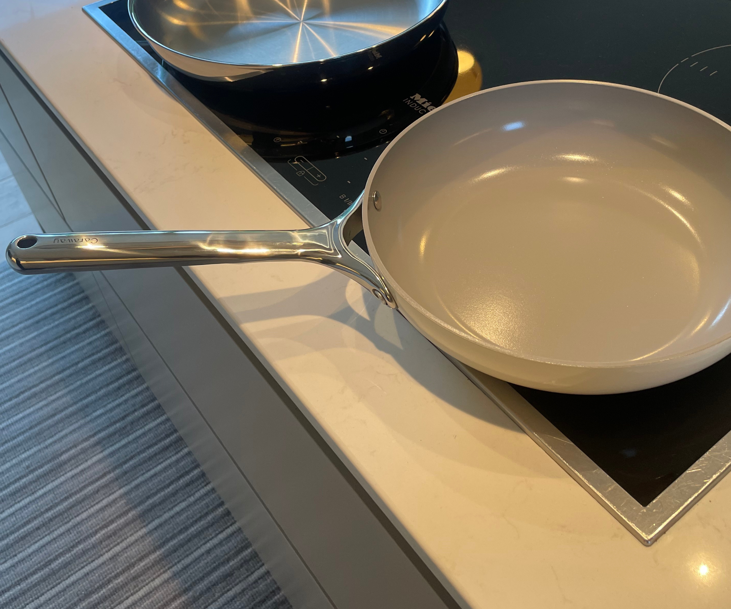 Caraway Ceramic Non-stick pan on my induction stove