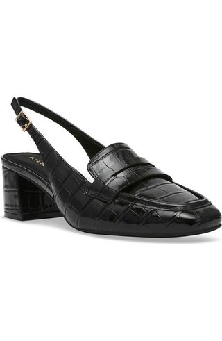 Mona Slingback Penny Loafer Pump