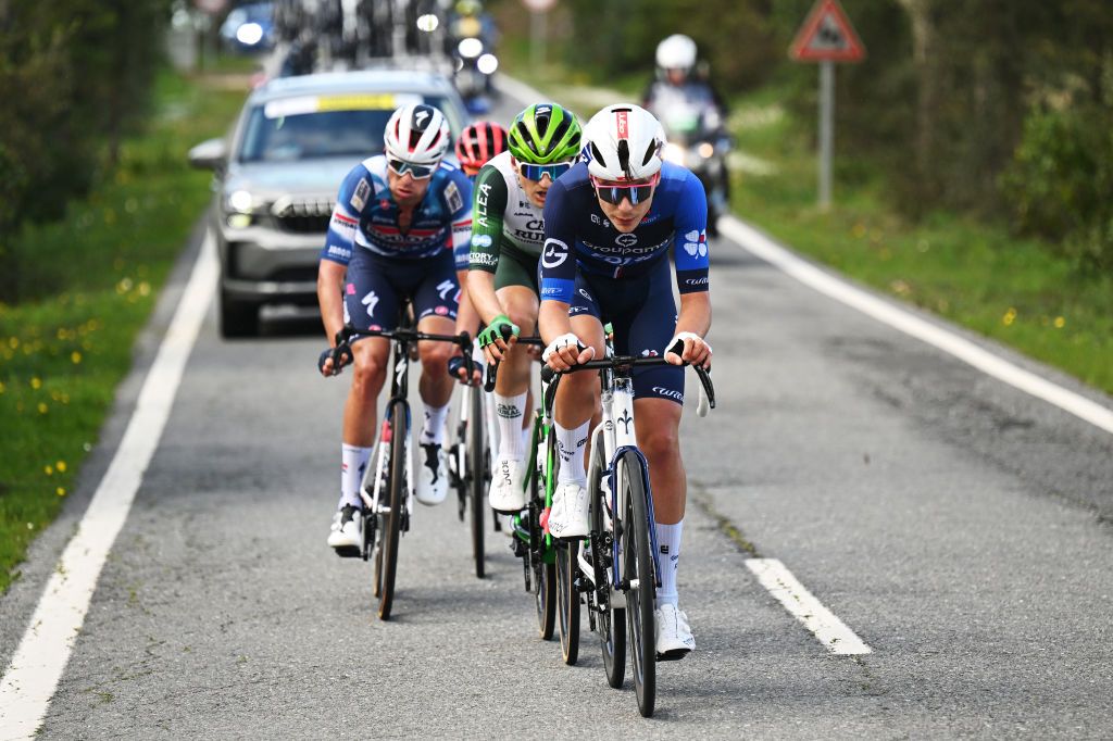 FARO PORTUGAL FEBRUARY 22 Johan Jacobs of Switzerland and Team Groupama FDJ competes during the 51st Volta ao Algarve em Bicicleta Stage 4 a 1752km stage from Albufeira to Faro on February 22 2025 in Faro Portugal Photo by Tim de WaeleGetty Images
