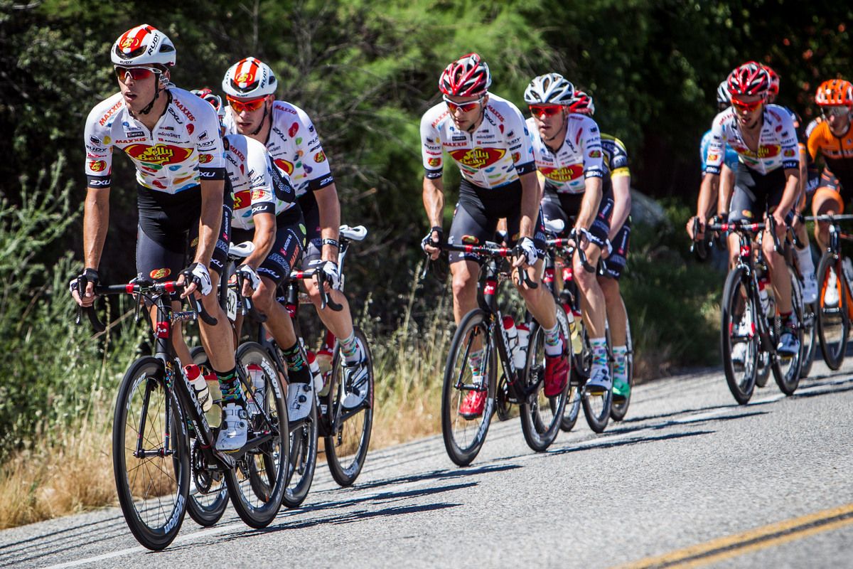 Jelly Belly spent the day controlling the front