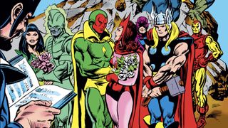 Scarlet Witch and Vision in Marvel Comics