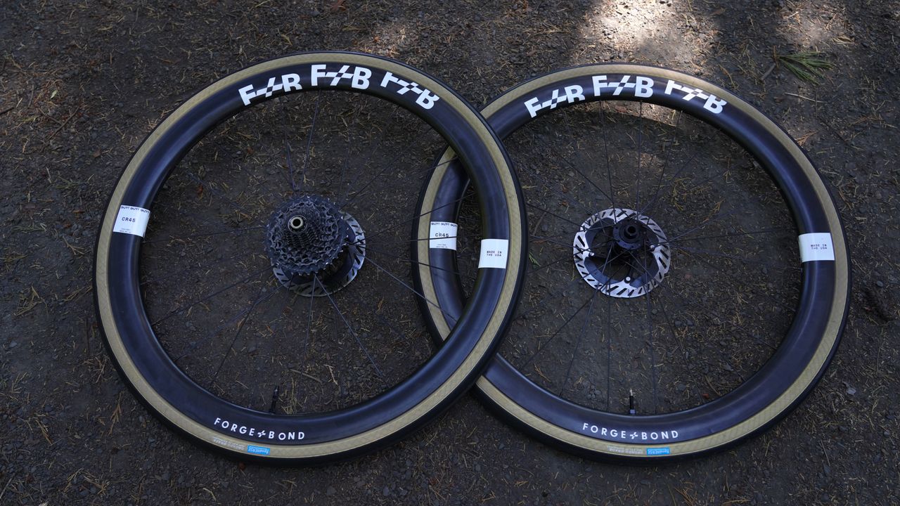 Forge + Bond CR45 carbon wheels