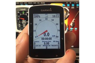 garmin edge 520 my edge speedometer app