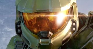 Halo Infinite - close-up on the Master Chief