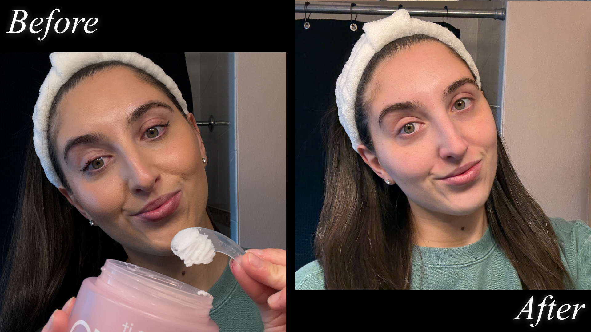 Marisa Petrarca using the Banila Co Clean It Zero Cleansing Balm