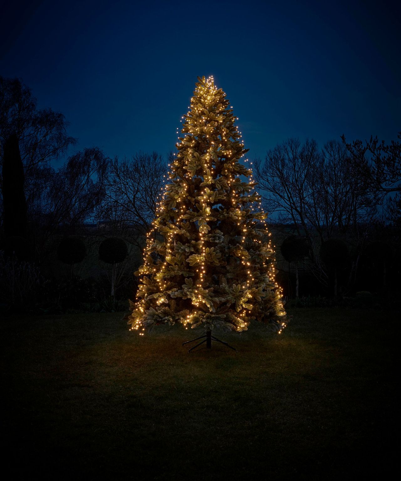 Christmas light ideas for outdoor trees: 12 ways to add instant sparkle ...