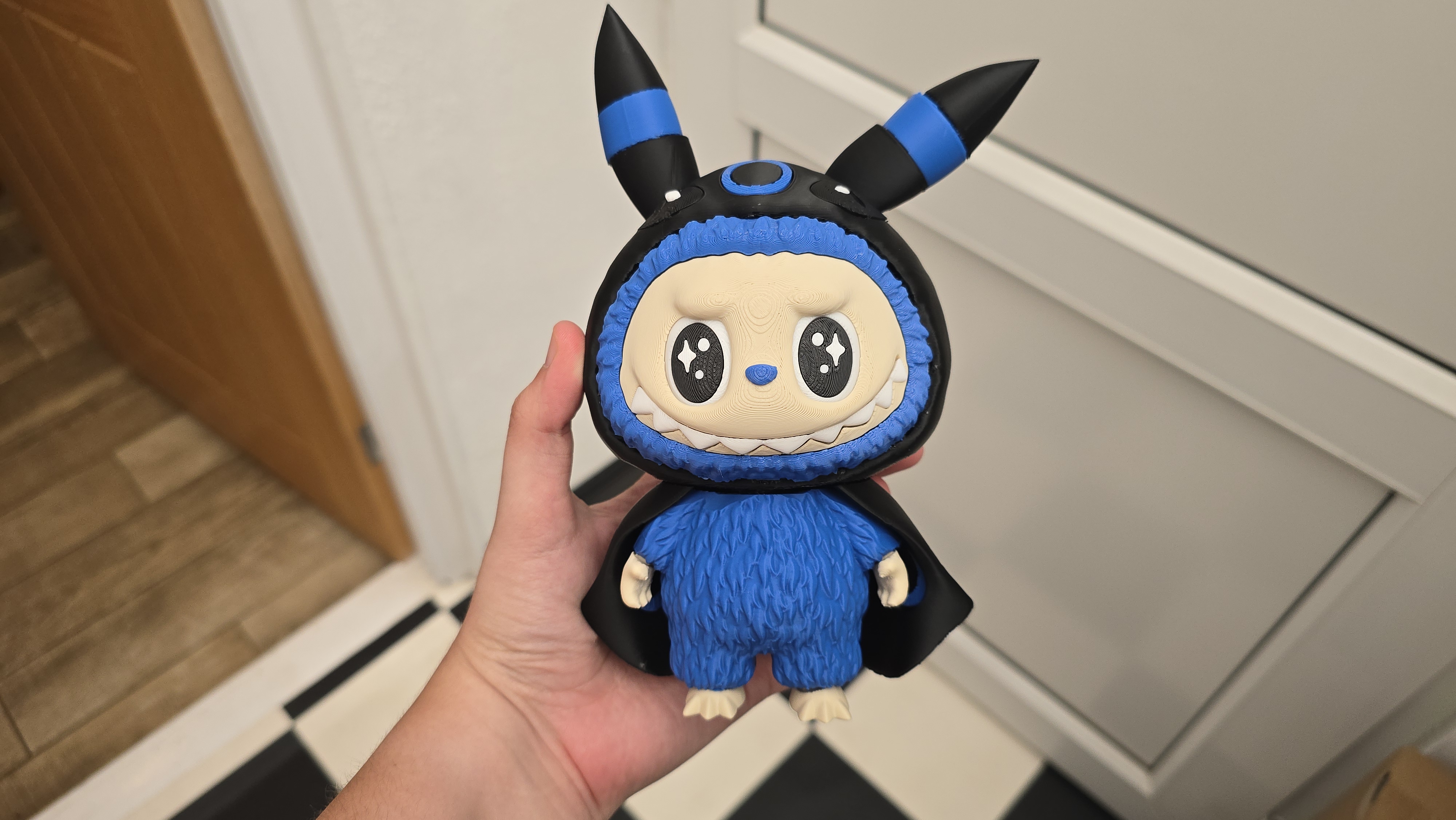 3D printed Labubu