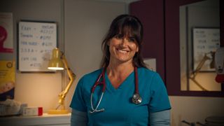 Dawn Steele plays Ange Godard in Holby City