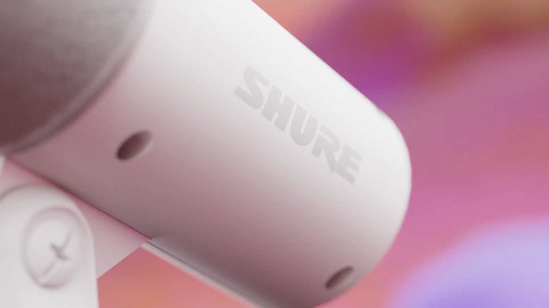 Then Shure MV6 Gen 2's branding on its side