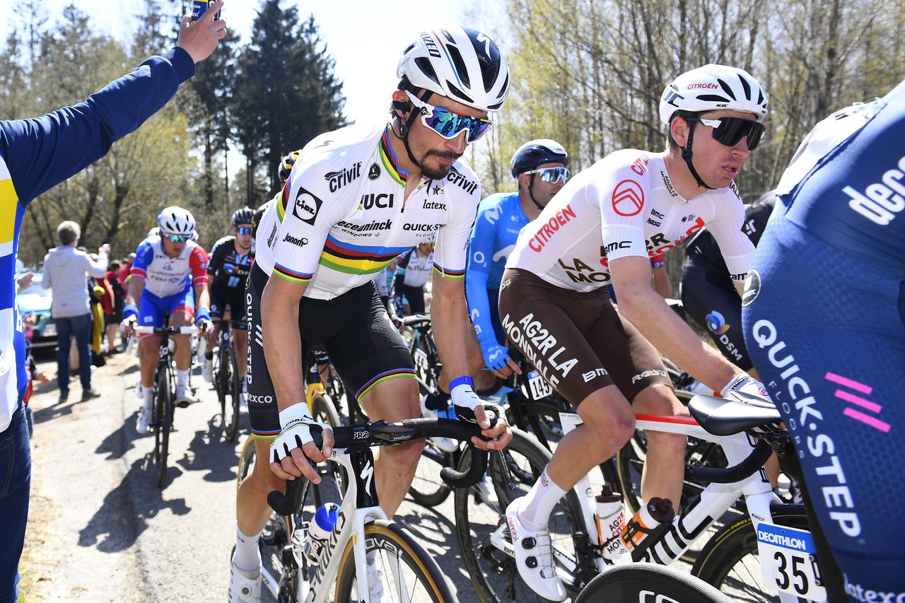 Liege Bastogne Liege 2021 107th Edition Liege Liege 2591 km 25042021 Julian Alaphilippe FRA Deceuninck QuickStep photo Gregory Van GansenBettiniPhoto2021