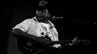 The Blues singer R.L. Burnside performs live at the North Sea Jazz Festival on July 11 1997