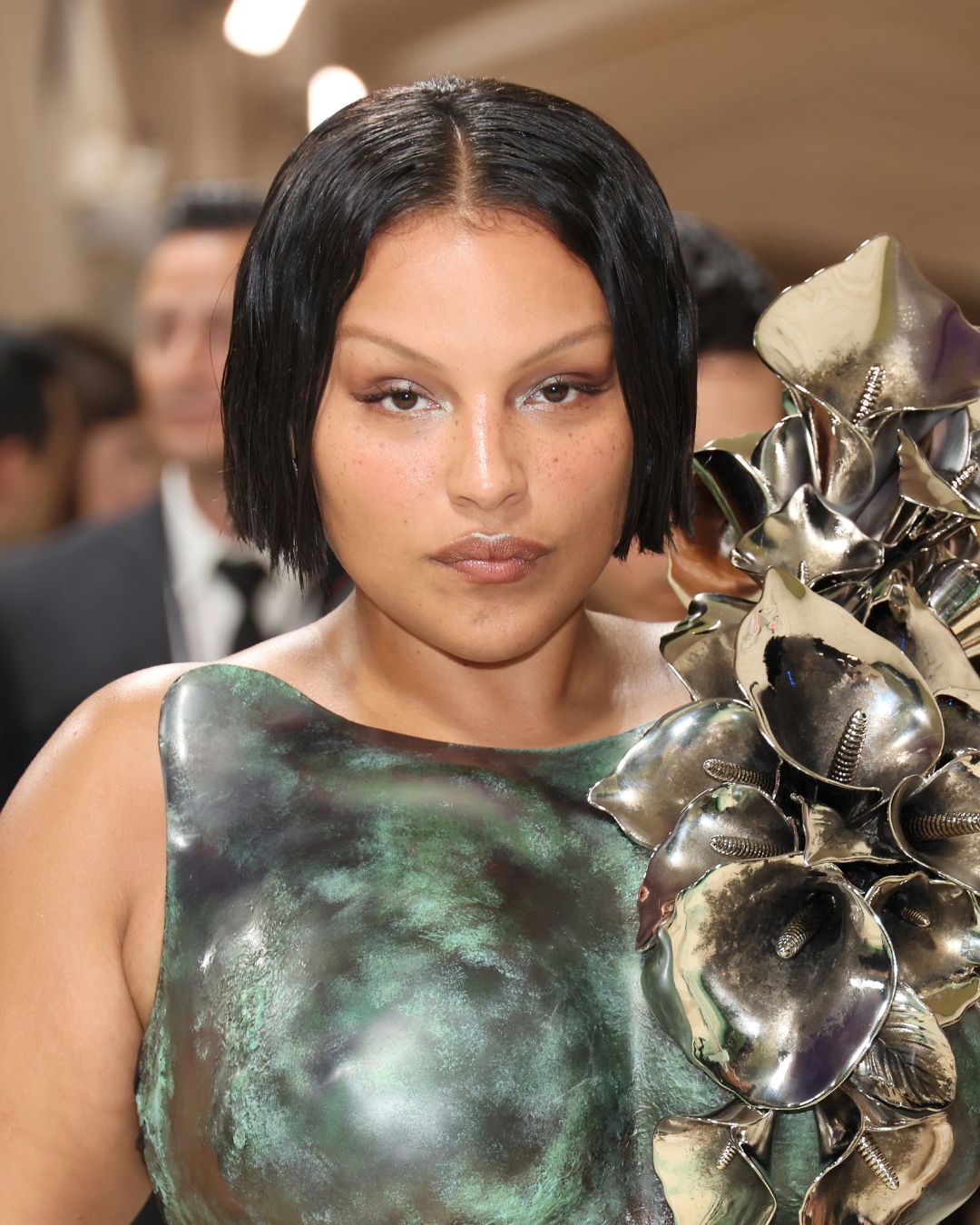 Paloma Elsesser attends The 2024 Met Gala Celebrating "Sleeping Beauties: Reawakening Fashion" at The Metropolitan Museum of Art on May 06, 2024 in New York City.