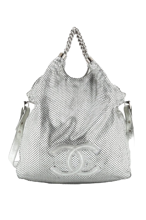 Chanel, Rodeo Drive Hobo Perforated Leather Medium