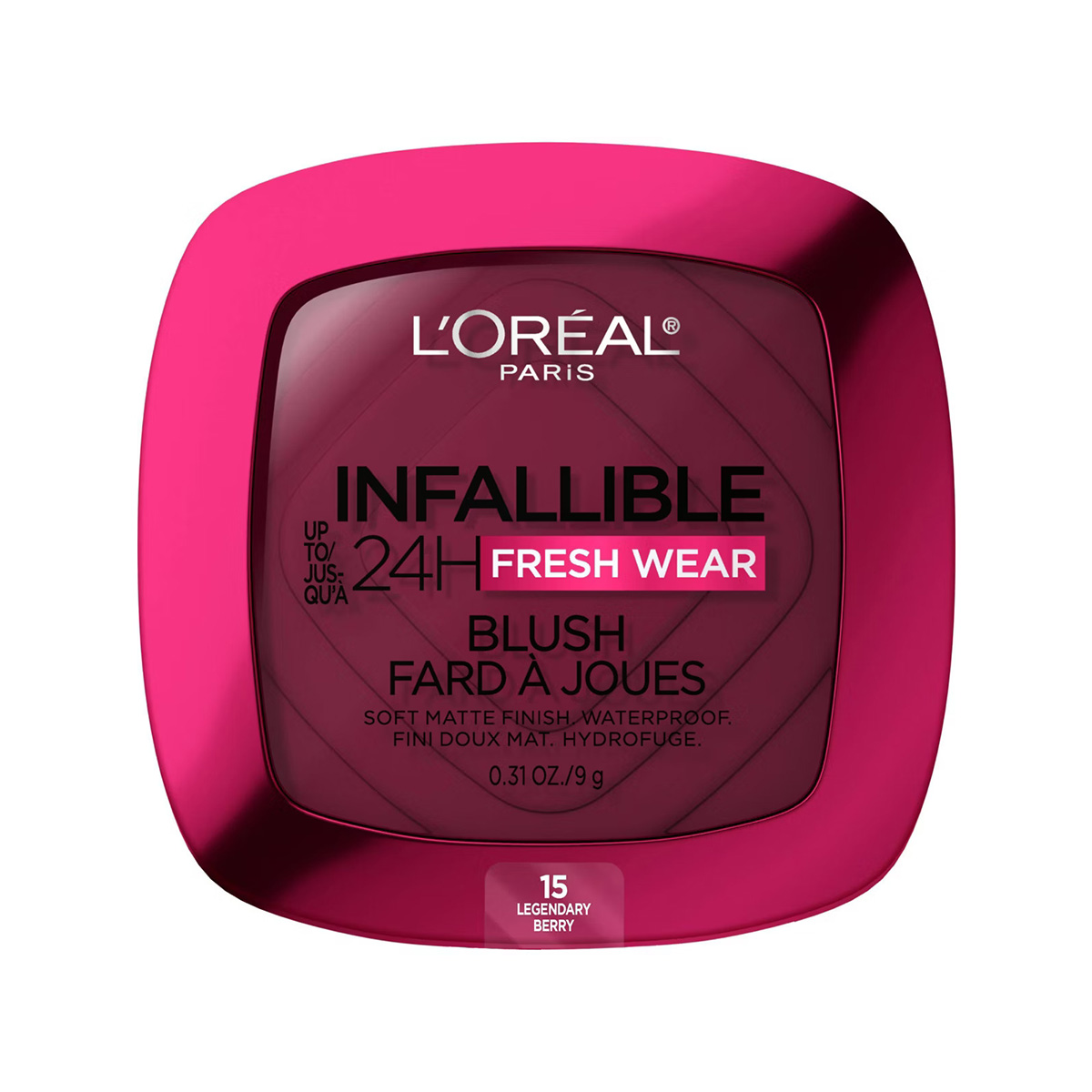 L'Oreal Paris Infallible Up to 24H Fresh Wear Blush Powder in Legendary Berry