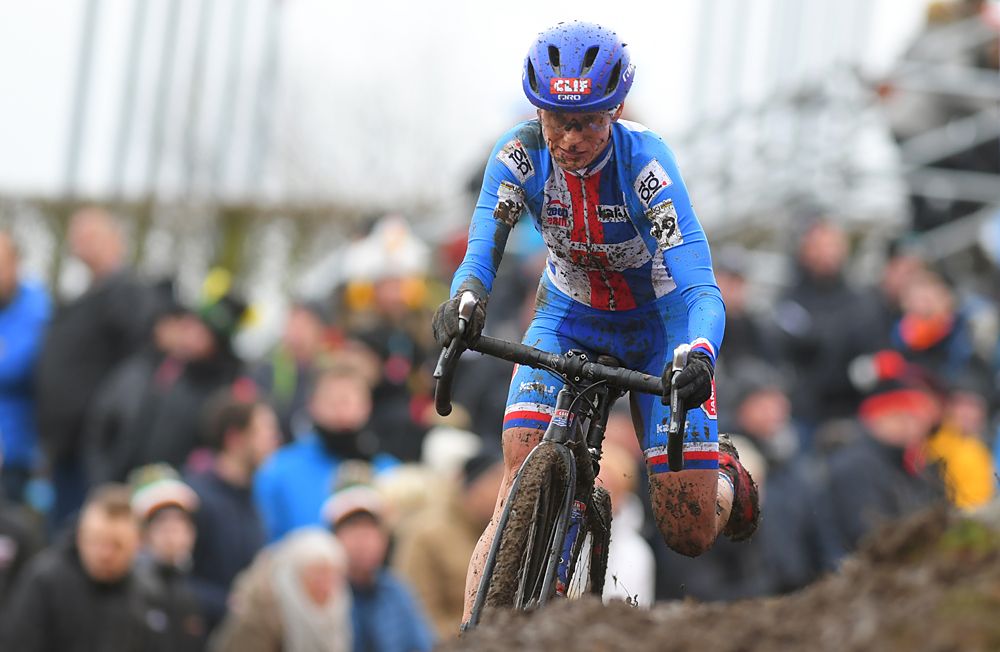 Katerina Nash at Valkenburg Cyclo-cross World Championships 2018