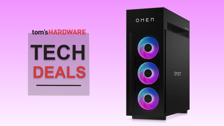 HP Omen Max 45L RTX 5090/9800X3D gaming PC deal