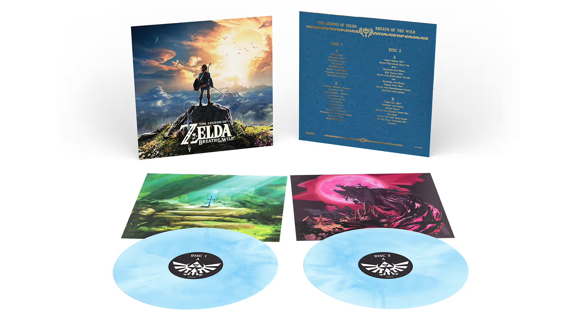 Breath of the Wild Vinyl from different angles