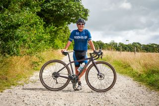 John Powell riding on the South Downs