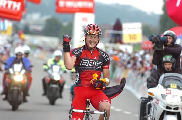 Marcus Burghardt (BMC) is having a good week in Switzerland.