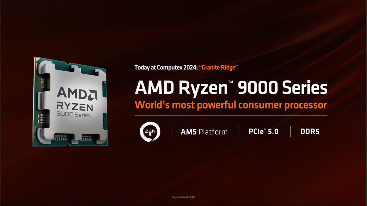 AMD Ryzen 9000 announcement