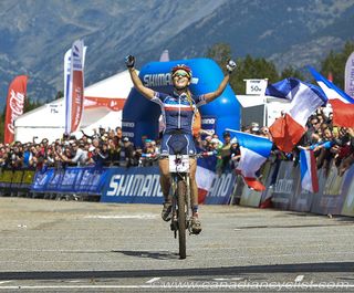 Ferrand Prevot wins the 2015 UCI MTB XC World Championship