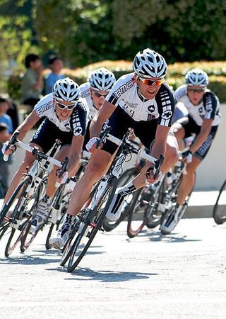 BMC Racing Team in action at the 2009 Redlands Bicycle Classic.