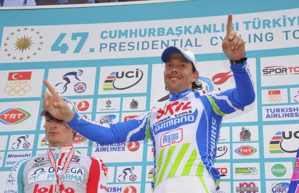 Stage winner Kenny Robert Van Hummel (Skil - Shimano)