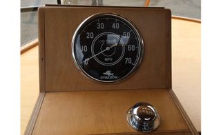 Dymaxion car speedometer