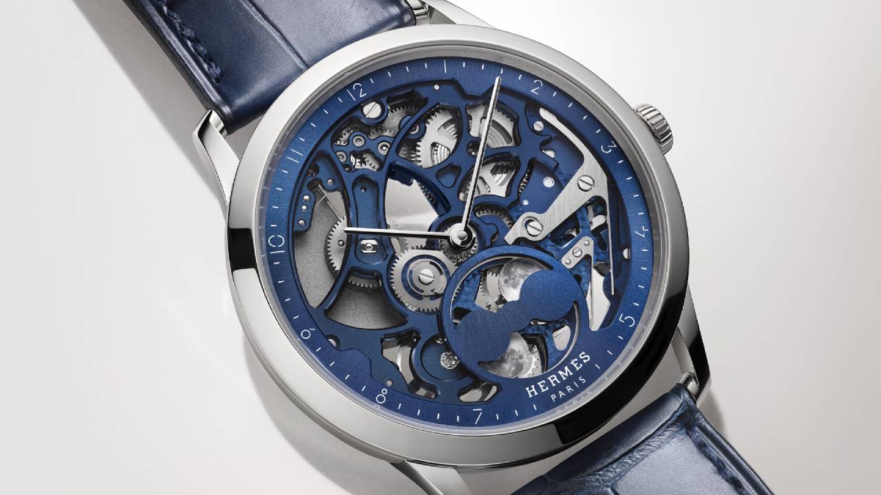 Slim d&amp;rsquo;Herm&amp;egrave;s Squelette Lune