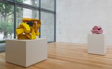 All images: installation view of ‘Carol Bove: Collage Sculptures’, at the Nasher Sculpture Center