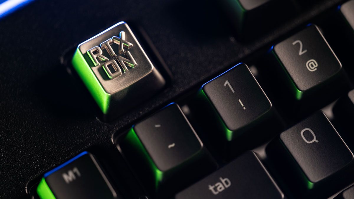 Nvidia&#039;s RTX On keycap