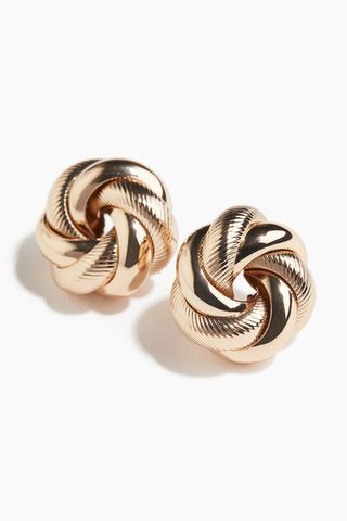 Twisted Stud Earrings