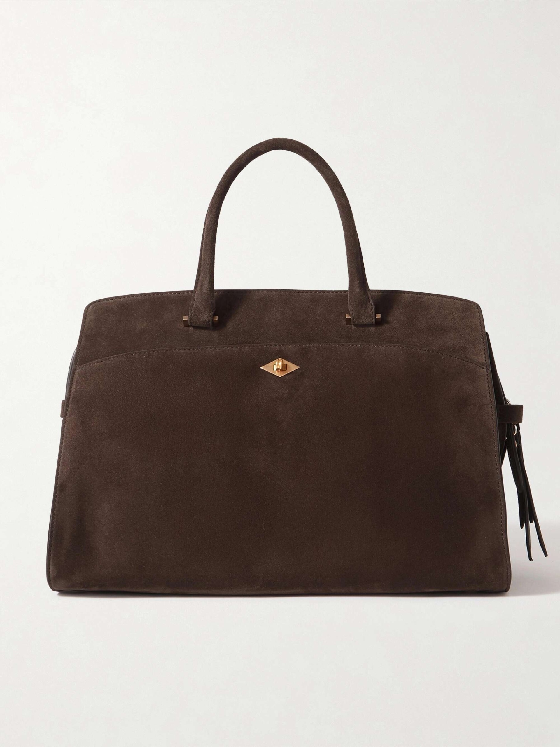 Private Eye Medium Suede Tote