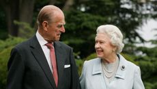 In this image, made available November 18, 2007, HM The Queen Elizabeth II and Prince Philip, The Duke of Edinburgh re-visit Broadlands, to mark their Diamond Wedding Anniversary on November 20.