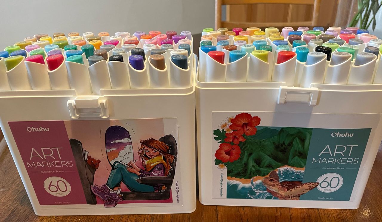 Ohuhu Kaala marker sets