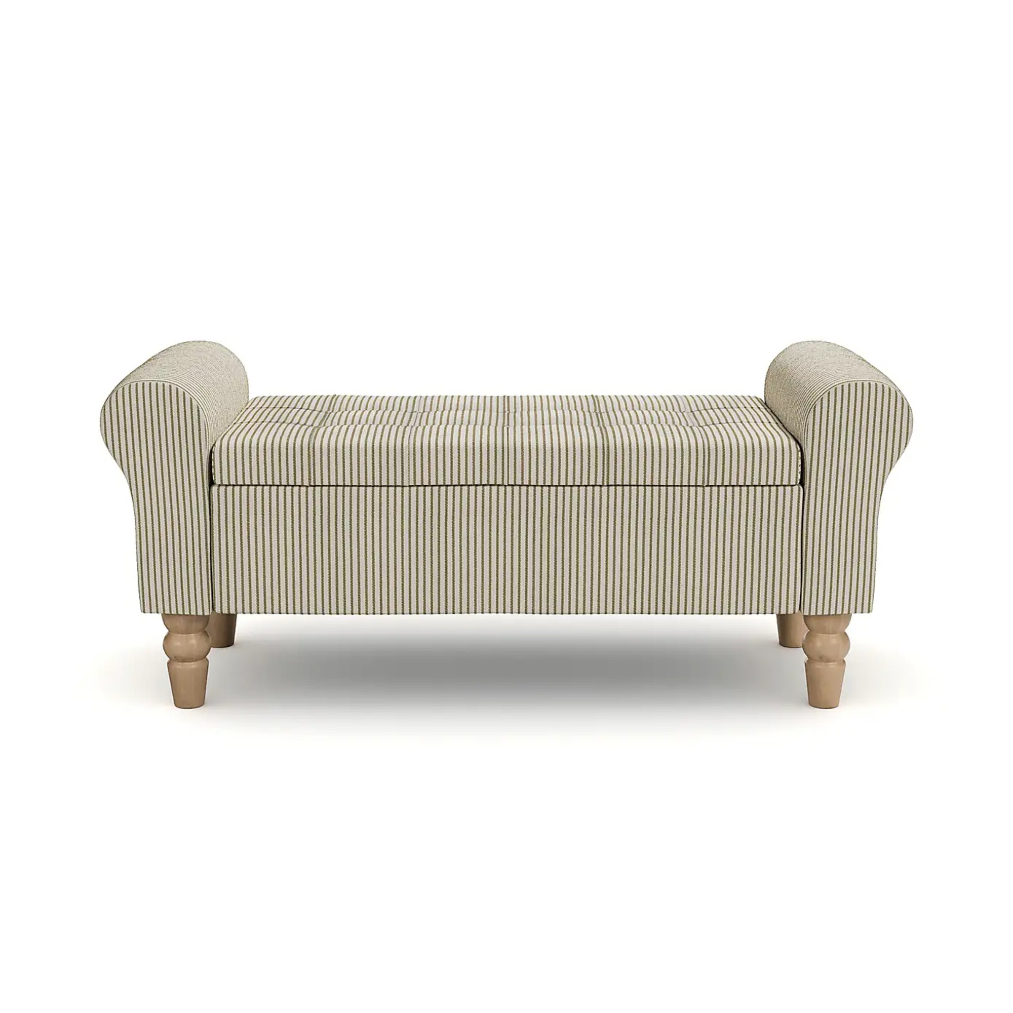 Dunelm Lilian Tiny Stripe Storage Window Seat