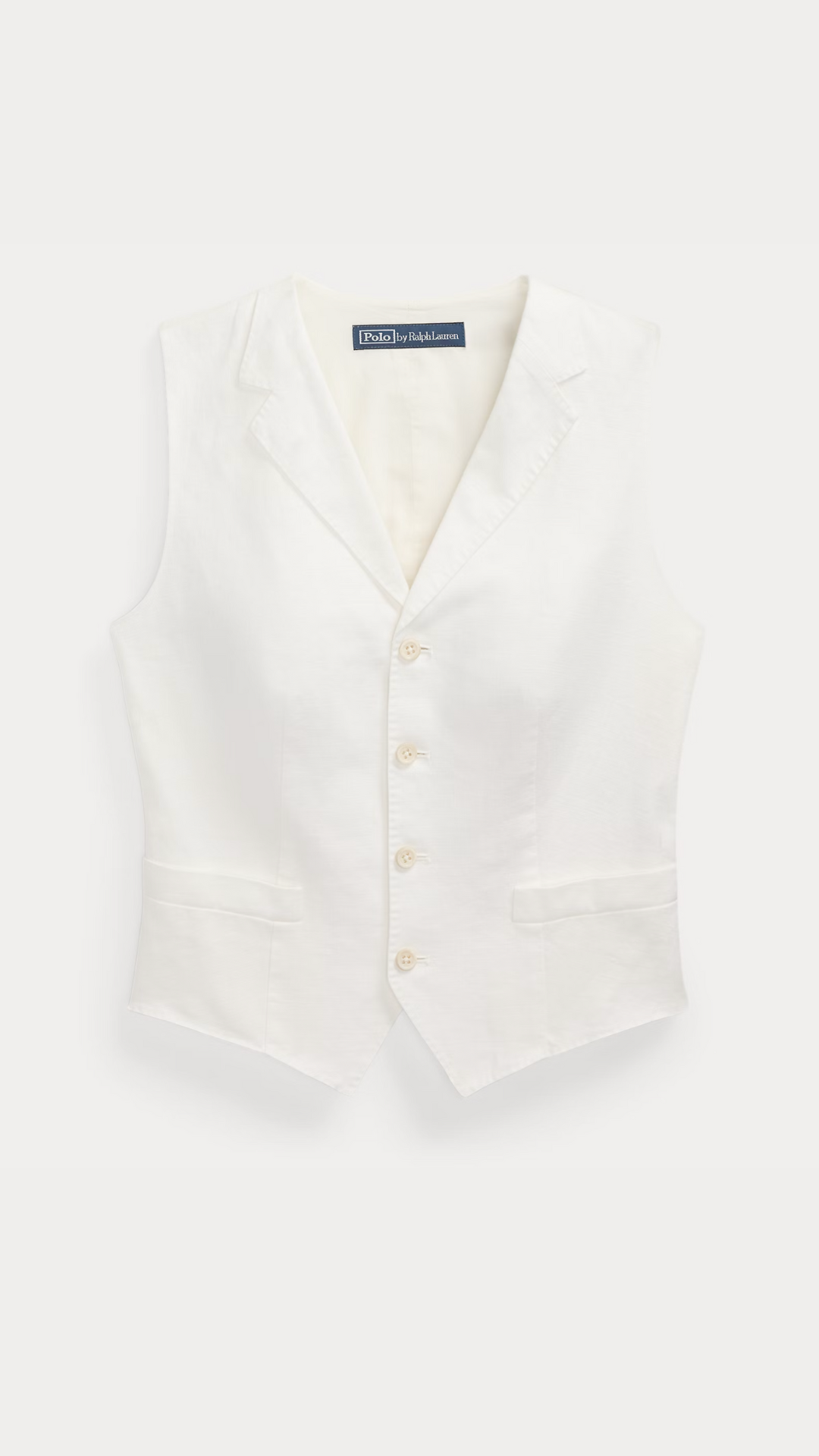 Polo Ralph Lauren, Linen Cotton Waistcoat