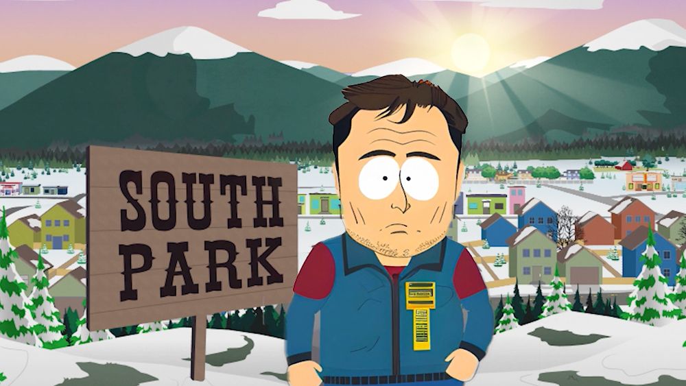 Images from an AI-generated South Park made by The Simulation Showrunner AI 