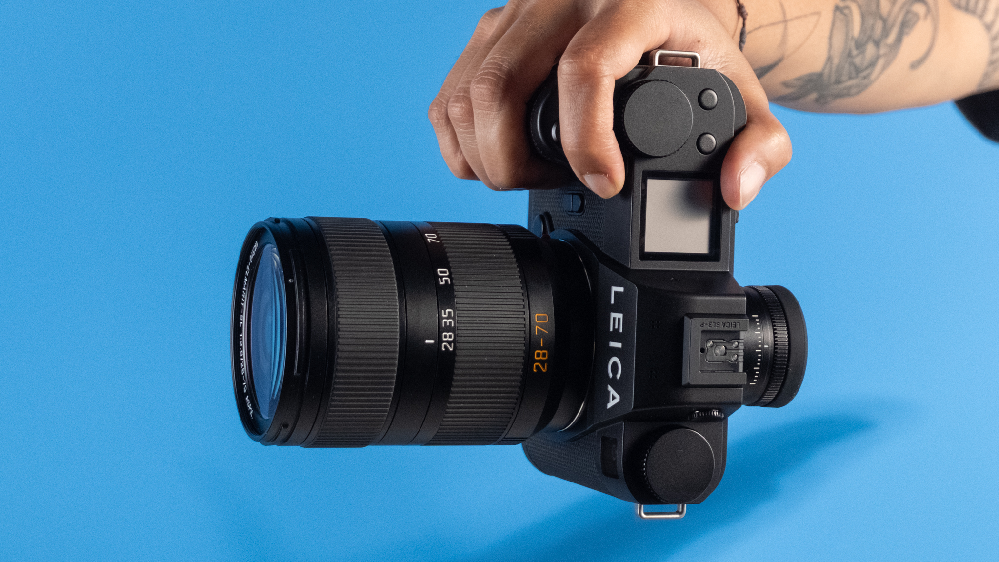 A Leica SL3-P full frame mirrorless camera