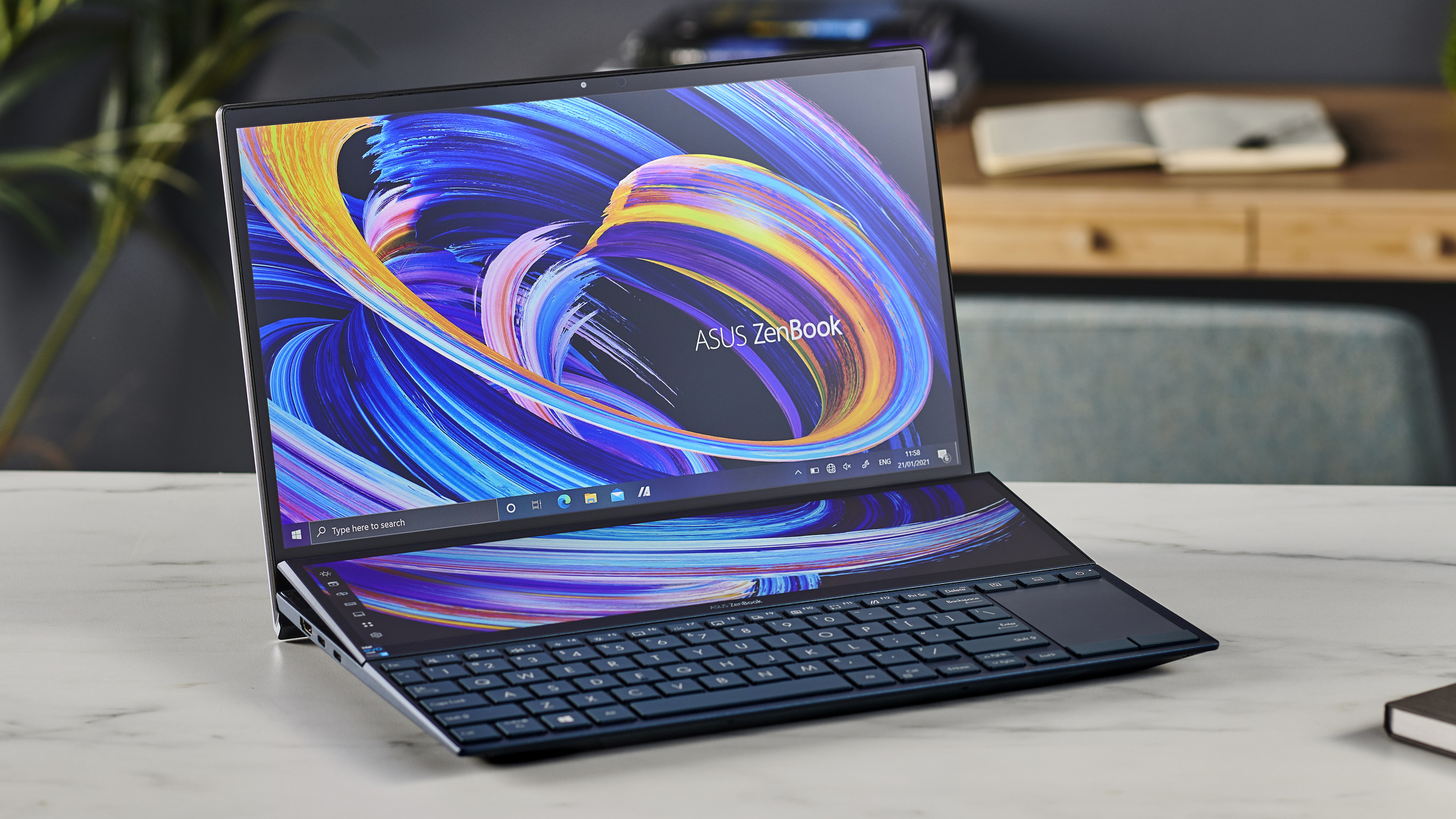 Asus announces new dual-screen ZenBook laptops at CES 2021